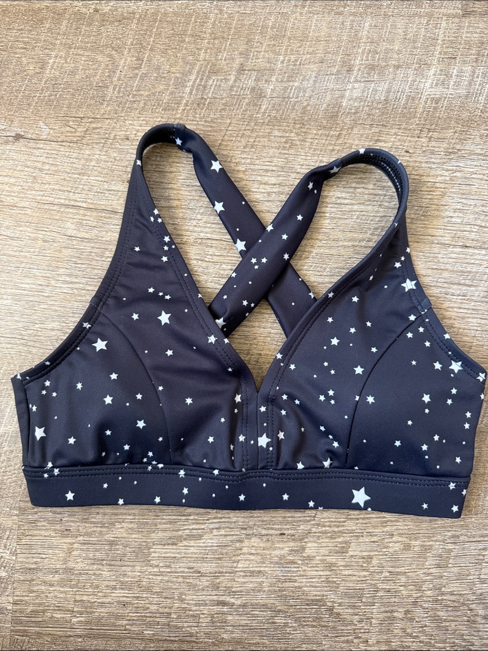 Strut-This Navy Star Sports Bra Size XS